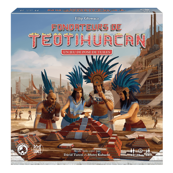 Fondateurs de Teotihuacan : Un Jeu de Pose de Tuiles